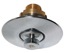 Fire Busters Vancouver, Burnaby, Delta Tyco flush pendent sprinkler, call us today